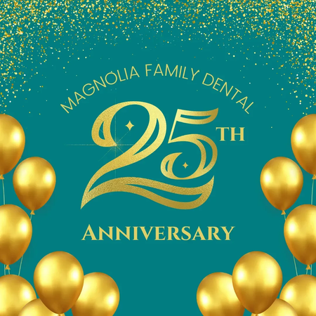 Magnolia Family Dental 25th anniversary
